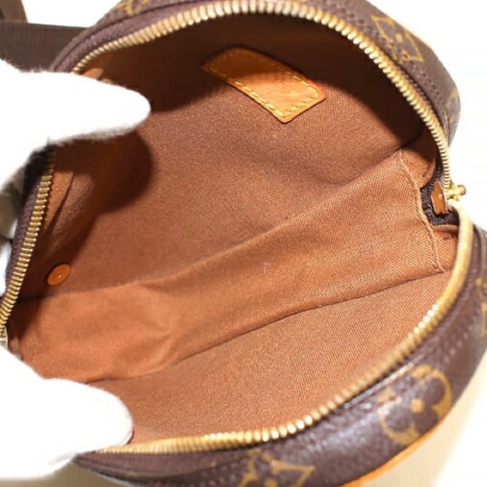 Authentic Louis Vuitton pochette gange monogram bum bag mini waist bag - Picture 9 of 12